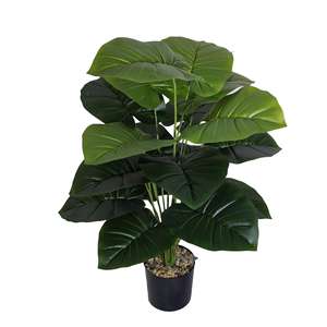 Planta Artificial Decorativa para Interiores y Exteriores, Arreglo <span class=keywords><strong>de</strong></span> Árboles, Planta <span class=keywords><strong>Oreja</strong></span> <span class=keywords><strong>de</strong></span> <span class=keywords><strong>Elefante</strong></span>, Venta Directa <span class=keywords><strong>de</strong></span> Fábrica - Product Image 2