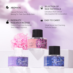 C2U Viaje romántico Paquete de 3 Caja de regalo de perfume para mujer Melocotón Dulce Fragancia ligera Aceite esencial privado duradero - Product Image 5