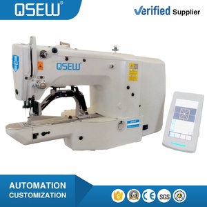 Machine à coudre électronique QS-433H pour la pose de boutons, la couture de cordes et la fixation de grands crochets - Product Image 1