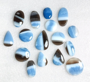 Piedras Preciosas de Ópalo Azul, Gemas Naturales de Alta Calidad en Formas Mixtas para Joyería - Product Image 6