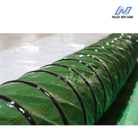 Conduits ronds flexibles en PVC personnalisés de 90 mm à 1300 mm avec design industriel et solutions graphiques pour les climatiseurs