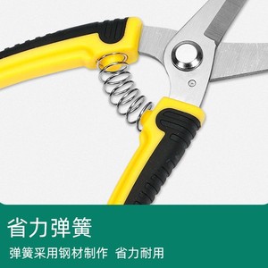 Sécatrices en acier inoxydable avec mécanisme à ressort pour le jardinage et la taille des arbres, capacité de coupe de 20 à 30 mm - Product Image 3