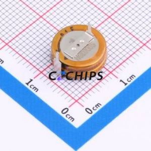 DCS5R5104HF Supercapacitor Through hole Component (THT) <b>Capacitor</b> ( Capacitance: 0.1F )( Rated Voltage: 5.5V ) - Product Image 2