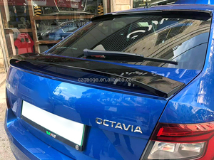 Alerón Trasero de Coche Negro Brillante ABS Personalizado de Fábrica, Estilo RS para <span class=keywords><strong>Skoda</strong></span> <span class=keywords><strong>Octavia</strong></span> 2015-2019 - Product Image 6