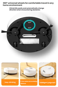 Robot de balayage automatique intelligent, aspirateur de sol rechargeable pour usage domestique, aspiration puissante sans enchevêtrement, rapide - Product Image 4