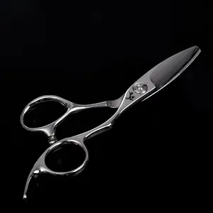 4.5 inch mini Japanese 440C Barber Beard nose hair Shears small Scissors Stainless Steel