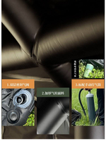 Tente gonflable de type tube pour le camping en famille et les aventures en plein air, installation rapide, utilisable en toutes saisons