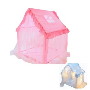 Nouveau 2025 vente en gros de moustiquaires pour bébé le plus populaire origine Type forme pour enfants <span class=keywords><strong>lit</strong></span> à baldaquin pour filles pour garçons bébé tente filet - Product Image 6
