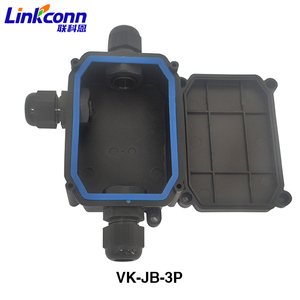 Caja de Conexiones Tipo T Resistente a la Corrosión IP68, Caja de Iluminación LED Impermeable para Instalaciones en Exteriores VK-JB-3P - Product Image 4