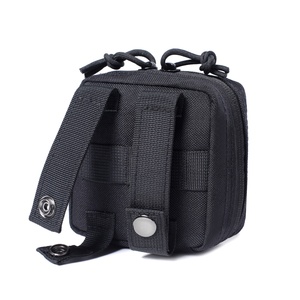 Mini bolsa de munición compacta Molle táctica, bolsa de cinturón de administración de uso <span class=keywords><strong>General</strong></span>, herramienta EDC, equipo de supervivencia de seguridad - Product Image 4