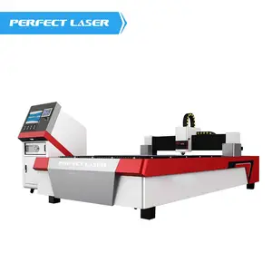 Máquinas de corte a laser de fibra óptica Perfect Laser -1000W 2000W 3000W Raycus de alta precisão 3015 /2513 tipo lençol