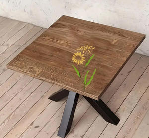 Plantilla Reutilizable de Flores de PET para Pintar, Plantilla de Plantas Silvestres para Arte Mural DIY, Decoración de Muebles de Madera y Manualidades - Product Image 5