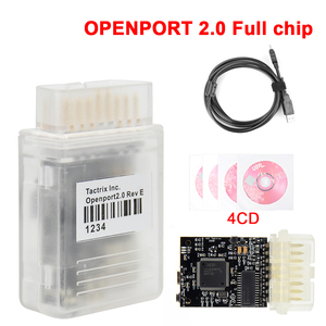 Interfaz de ajuste de chip Openport 2.0 J2534 Taxtrix Openport 2.0 ECUFLASH con software completo y pin dorado para Mercedes-Benz - Product Image 2