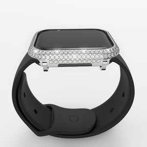 Splendida Cover con Zirconi e Cristalli per <span class=keywords><strong>Apple</strong></span> <span class=keywords><strong>Watch</strong></span> Serie 9 8 7 45mm <span class=keywords><strong>41mm</strong></span> - Product Image 4