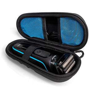 Custodia da Viaggio per Rasoio Elettrico <span class=keywords><strong>Braun</strong></span> <span class=keywords><strong>Serie</strong></span> <span class=keywords><strong>3</strong></span>/<span class=keywords><strong>Serie</strong></span> 5, 3040s, 3010S, 5018s, 5140s, Custodia Protettiva Rigida, Borsa Portaoggetti - Product Image 1