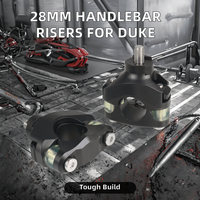 28mm Lenkererhöhungen für Duke 790 Adv 1190 ADV 1290 Super Adventure Neue Einstellbare Progressive Lenker-Motorrad-Stoßdämpfer