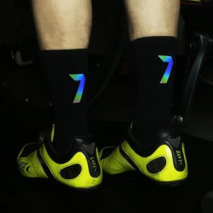 Custom Logo Cycling <b>Socks</b> Anti Slip Breathable <b>Moisture</b> Wicking Bike <b>Socks</b> Men Women Outdoor Sports Compression Bicycle <b>Socks</b> - Product Image 2