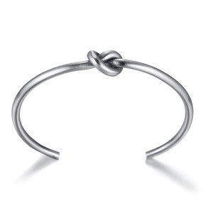 4 colori Linsa gioielli Hyperbole bracciali annodati a forma di <span class=keywords><strong>cuore</strong></span> in <span class=keywords><strong>acciaio</strong></span> inossidabile braccialetti donna - Product Image 3