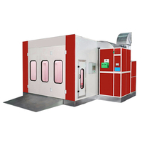 Cabine de peinture industrielle automatique pour camions et véhicules