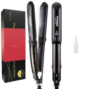 เครื่องหนีบผมไอน้ำแบบมืออาชีพ 450F แผ่นเซรามิก เครื่องหนีบผมไฟฟ้าอเนกประสงค์สำหรับใช้ในบ้าน - Product Image 1