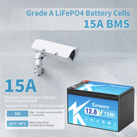 Baterai Lithium Ion 12V 6Ah 12Ah Harga Pabrik Murah, Paket Baterai Penyimpanan Energi Isi Ulang untuk Mainan Anak, Pencari Ikan, dan Penyemprot