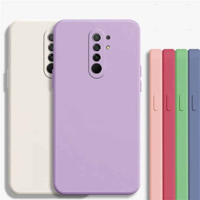 1.5MM Frame Silicone Matte Coque Soft Protective Cover Phone Case for Redmi 9 9A Note 10 5G 10X K40 K30 7 8 Pro