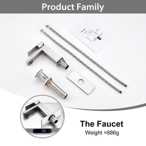 Modern minimalist style fits vessel basin easy to operate 304 stainless steel single hole bathroom vessel sink faucet - Product Image 5