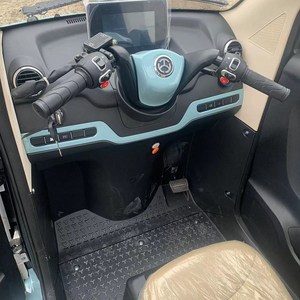 La migliore vendita cinese calda auto elettrica 3 ruote cabina elettrica Scooter vecchi usano nuovo triciclo elettrico chiuso - Product Image 4