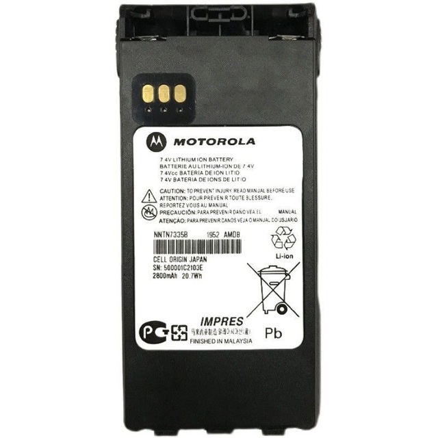 Nntn7335 Ntn9857 Radio Battery for Motorola Walkie Talkie Xts2500 Xts1500 Pr1500 7.4V Lithium-ion in Stock