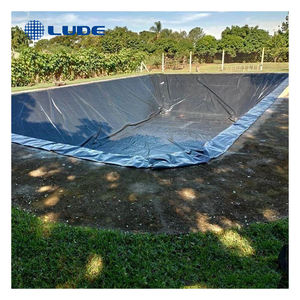 Geomembranas HDPE da Marca ROAD 0.2-2mm Filme para Lagos Tanque de Criação de Camarões e Peixes Revestimento de Lagoa Geomembrana - Product Image 1