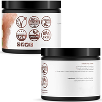 Base de savon adoucissant et adoucissant pour la peau beurre de karité biologique non raffiné de marque privée OEM Premium Nature beurre de karité fouetté