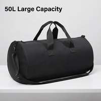 LOGO personnalisé 50L Sports Gym Sacs à bandoulière Grande capacité Fitness Sacs de voyage pour hommes femmes Imperméable Duffle Sacs bagage à main