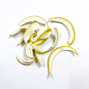 Écorces de citron séchées en tranches, collation naturelle au pomelo, goût acidulé, emballage en vrac // Mme Reina - Product Image 5