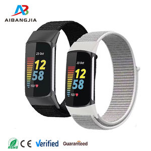 สายนาฬิกาไนลอนสำหรับ Fitbit Charge 6 5สายรัดข้อมือปรับได้สำหรับผู้หญิงผู้ชาย - Product Image 1