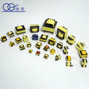 Bobinas inductoras ajustables personalizadas EE16, 220v, 12v, 18v, 24v, núcleo de alambre de cobre, transformador reductor Toroidal