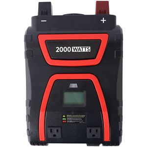 Generador Portátil de 2000 Vatios, Onda Sinusoidal Modificada, CA 12V 115V, para Campamentos, Emergencias, Sitios de Trabajo, con Pantalla LED - Product Image 4