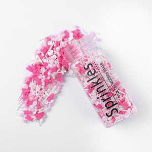 Confettis roses en forme de flamant rose, fournitures pour la décoration de gâteaux, supports pour la Saint-Valentin - Product Image 4