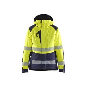 BLAKLADER - 445619873389XXL Chaqueta de invierno Hi-Vis para mujer Amarillo/Azul marino-EAN 7330509857182 ROPA DE TRABAJO DE LA HI-VIS - Product Image 1