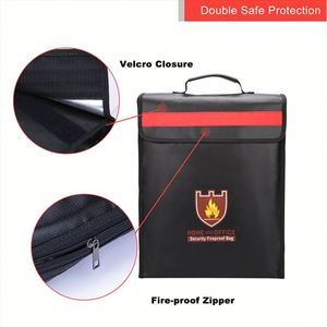 Sacs ignifuges en gros de l'usine chinoise : porte-documents, sacs à monnaie, sacs pour documents, ordinateurs portables, objets de valeur et batteries - Product Image 3