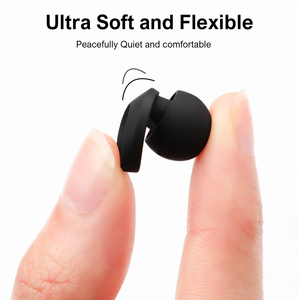 Custom Quiet 2 Ear <b>Plugs</b> Soundproof Noise Reduction Earplugs Safety Reusable Silicone Ear <b>Plugs</b> for Sleep - Product Image 3