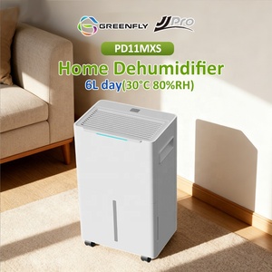 Déshumidificateur domestique JJPRO Greenfly 2026 6L intelligent à compresseur, écran LED, faible bruit, pour la maison, la chambre, le sous-sol - Product Image 2