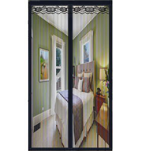 Moustiquaire magnétique en maille polyester la plus vendue, anti-poussière, sans déchirure, anti-moustiques, ventilée, anti-insectes pour <span class=keywords><strong>porte</strong></span> - Product Image 2