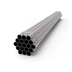Fabricant professionnel Tube de tuyau rond en acier galvanisé Prix bon marché Tuyau en acier galvanisé de 13/4 pouces
