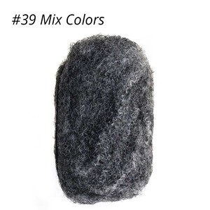 Cheveux humains afro crépus épais de haute qualité Yotchoi, 100% cheveux humains, pour extensions de dreadlocks - Product Image 3