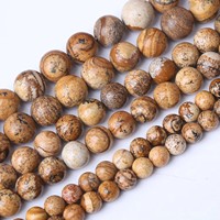 Perles rondes en jade Dong Ling multicolores naturelles en vrac, vente en gros, fournitures pour la fabrication de bijoux, bracelets et colliers DIY