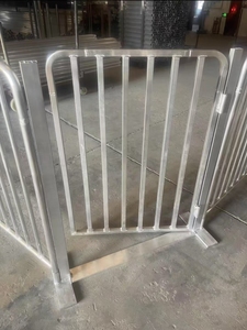 Barriera di controllo della folla per display a traliccio portatile con recinzione temporanea in lega di alluminio - Product Image 2