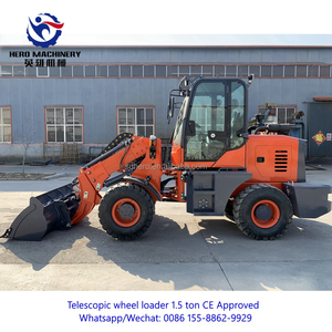 Pemuat MIni teleskopik MR1500 roda Mini pemuat 1500 kg CE EURO5 mesin Epa Crawler Diesel ujung depan teleskopik - Product Image 5