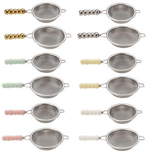 Coladores <span class=keywords><strong>de</strong></span> Malla Fina <span class=keywords><strong>de</strong></span> Acero Inoxidable con Mango en Forma <span class=keywords><strong>de</strong></span> Perla, Colador, Tamiz, Colador <span class=keywords><strong>de</strong></span> Harina, Colador <span class=keywords><strong>de</strong></span> Arroz y Pasta - Product Image 5