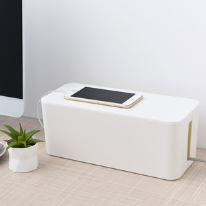 New Arrival Cable Management Organizer Plastic Desktop Cable Management Box