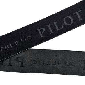 Wholesale Customize Band Embossed 2.5cm Polyester Webbing Elastic Strap Use on Underwear Garment - Product Image 1